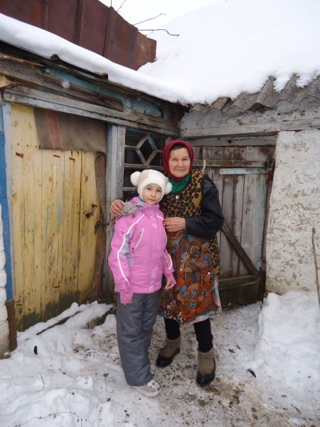 Беседа с жительницей села Казаки.