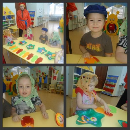 Фото 2. Мастерим  вместе с петрушкой 