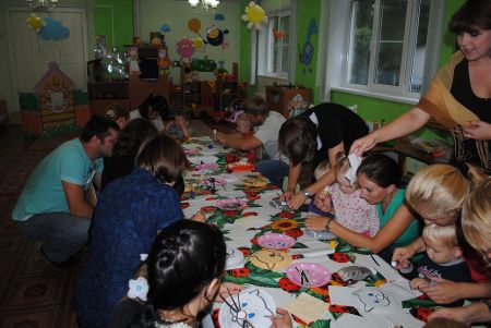 Фото 1. Заседание маминого клуба «Веселые котята» 