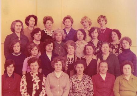 Вот они, мои коллеги в 1977 году.